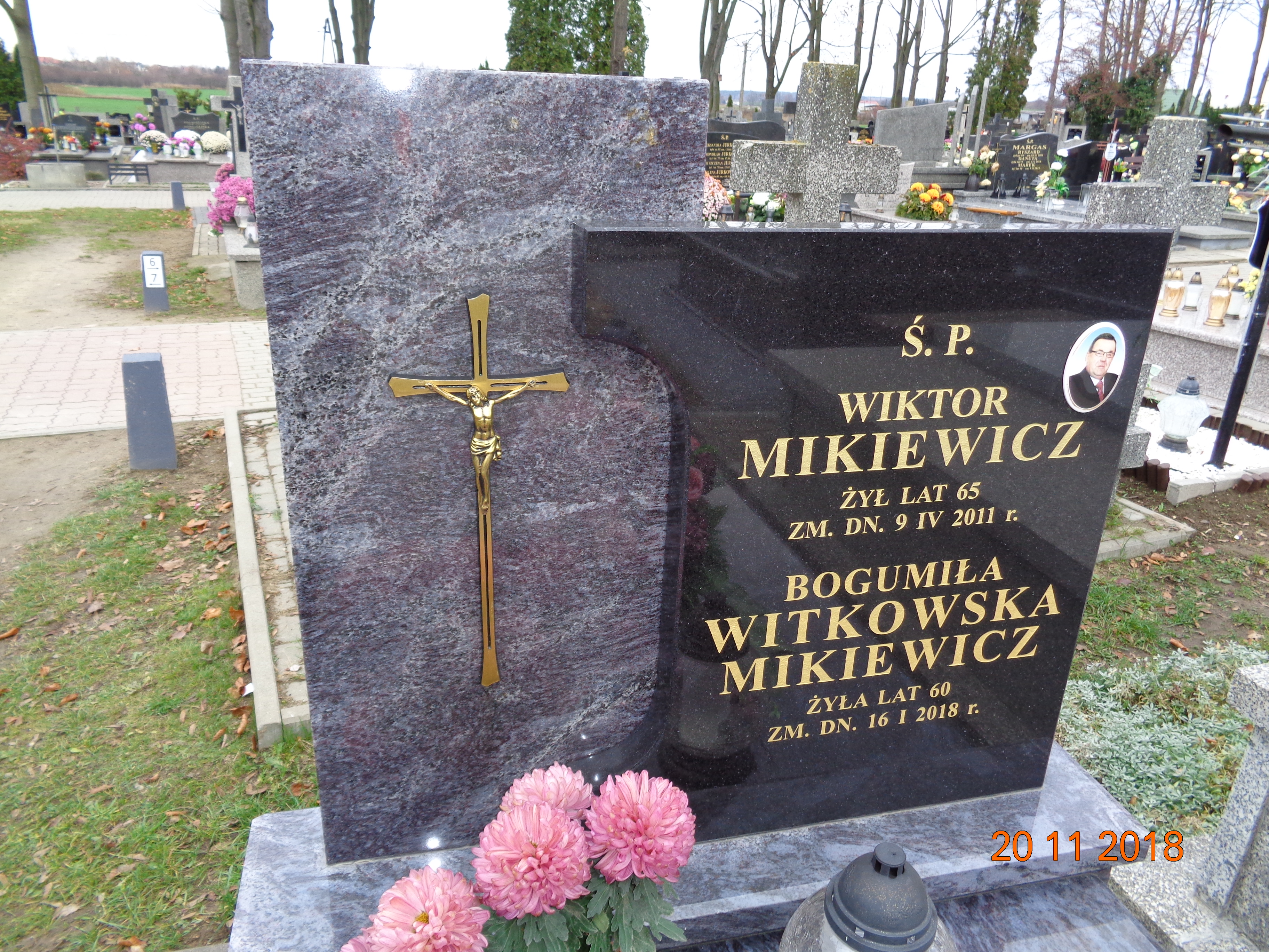 Bogumiła Witkowska-Mikiewicz 1957 Ciechanów - Grobonet - Wyszukiwarka osób pochowanych