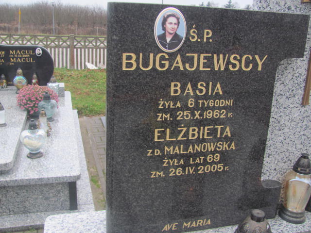 Elżbieta Bugajewska 1936 Ciechanów - Grobonet - Wyszukiwarka osób pochowanych