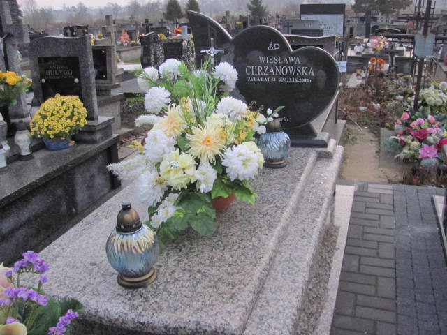 Grób Wiesława Chrzanowska