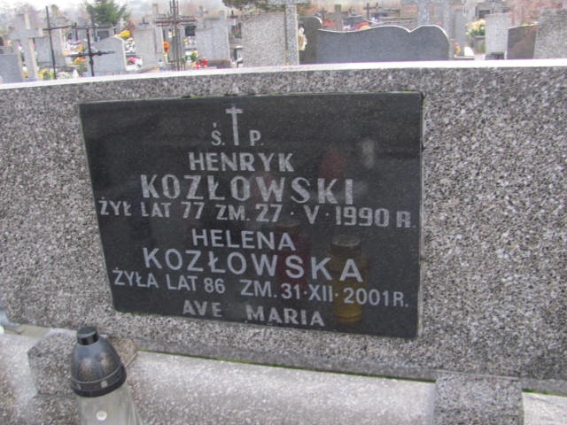 Helena Kozłowska 1915 Ciechanów - Grobonet - Wyszukiwarka osób pochowanych