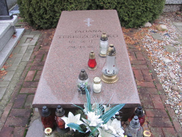 Grób Tatiana Tereszczenko
