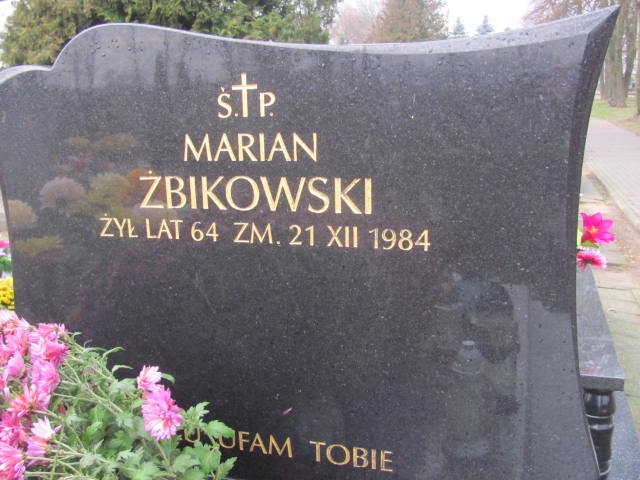 Maria Żbikowska 1925 Ciechanów - Grobonet - Wyszukiwarka osób pochowanych