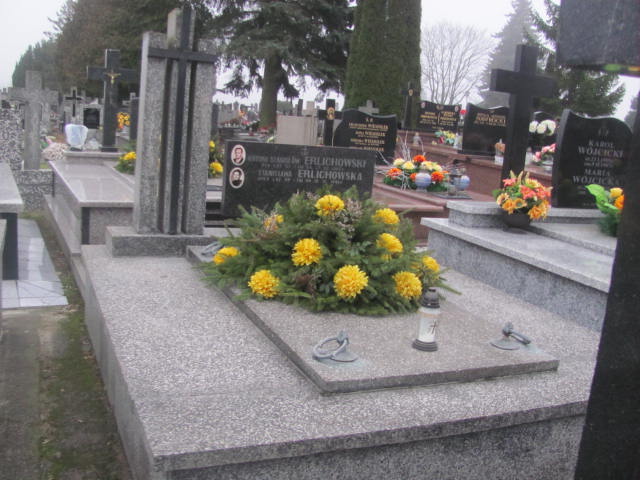 Grób Stanisława Erlichowska
