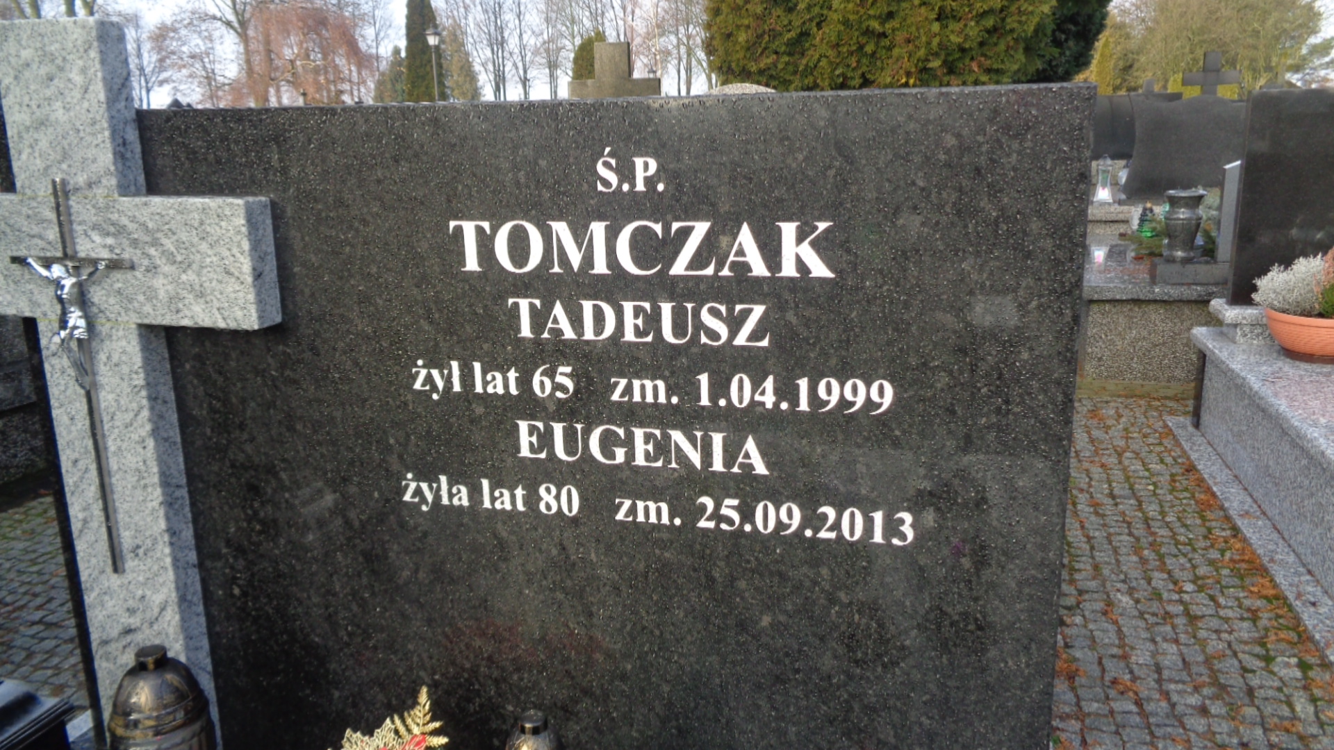 Tadeusz Tomczak 1934 Ciechanów - Grobonet - Wyszukiwarka osób pochowanych