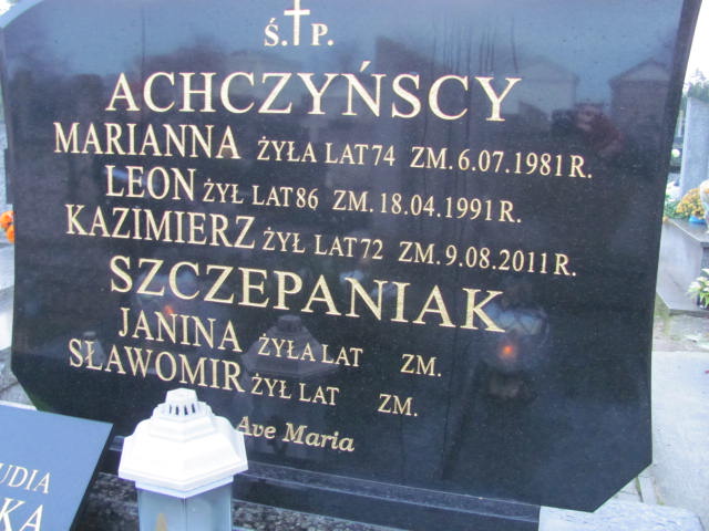 Zdjęcie grobu