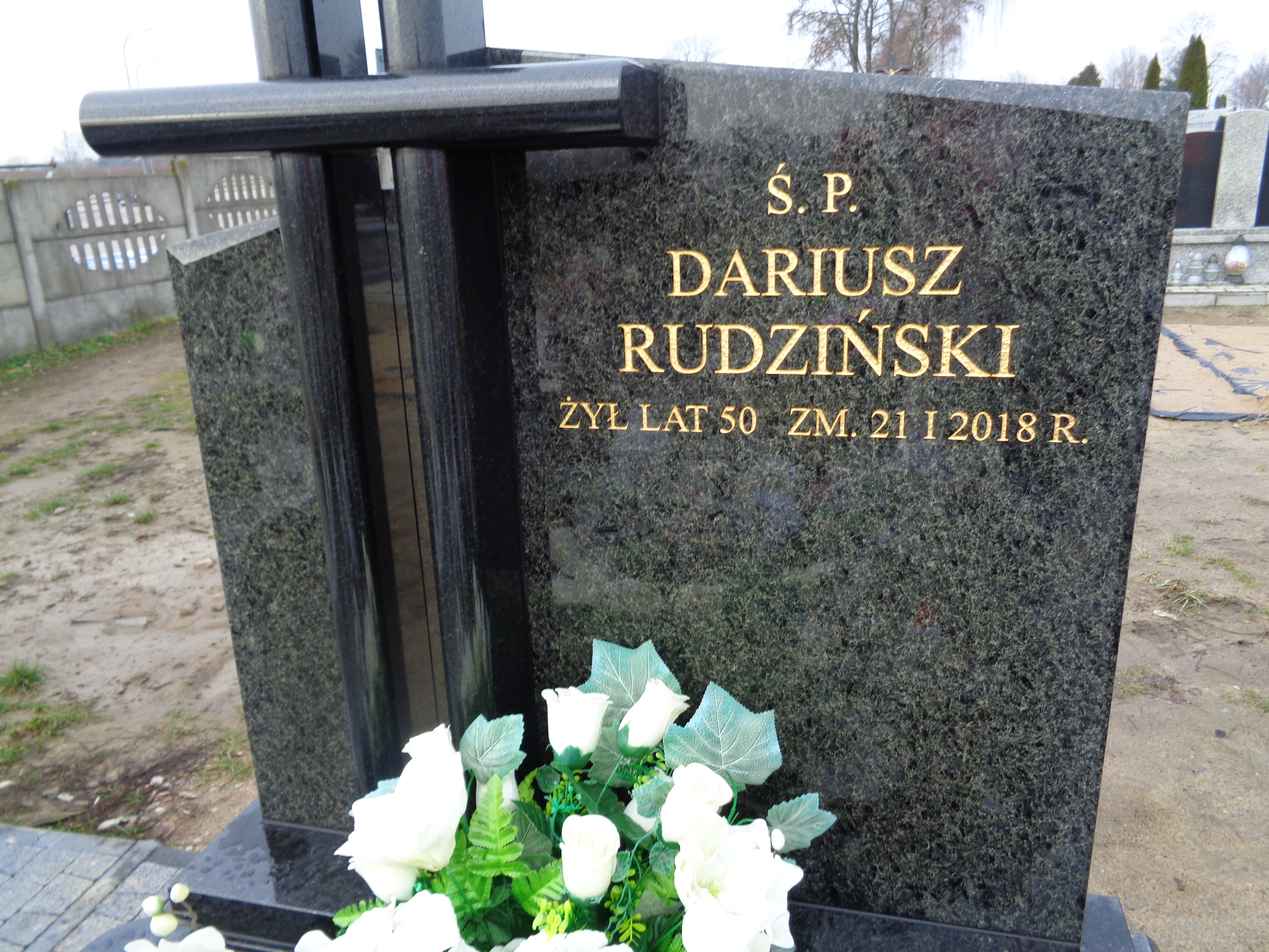 Dariusz Rudziński 1967 Ciechanów - Grobonet - Wyszukiwarka osób pochowanych