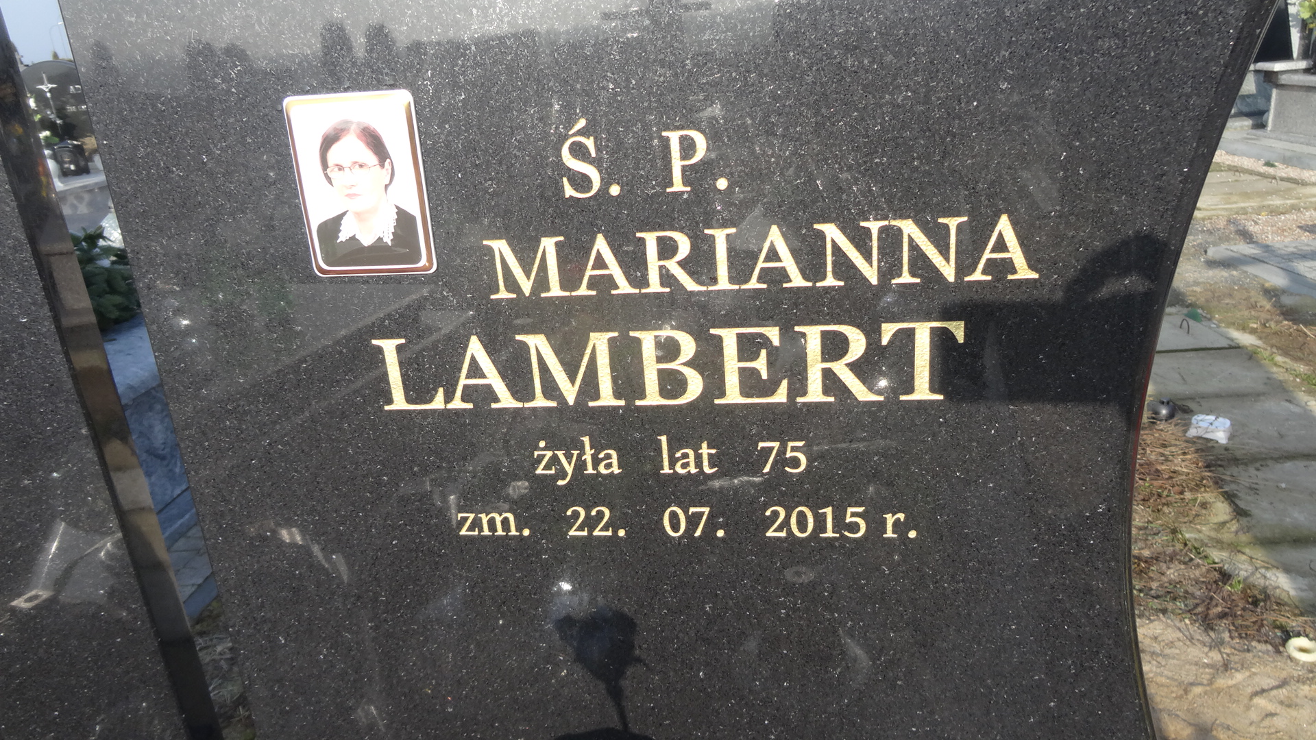 Marianna Lambert 1940 Ciechanów - Grobonet - Wyszukiwarka osób pochowanych