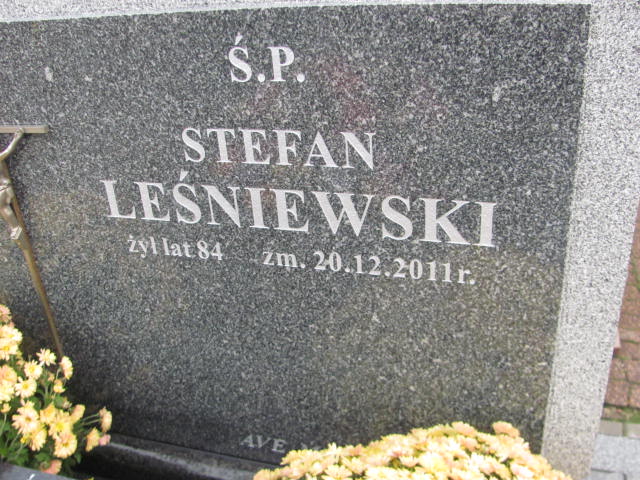 Marianna Leśniewska 1931 Ciechanów - Grobonet - Wyszukiwarka osób pochowanych