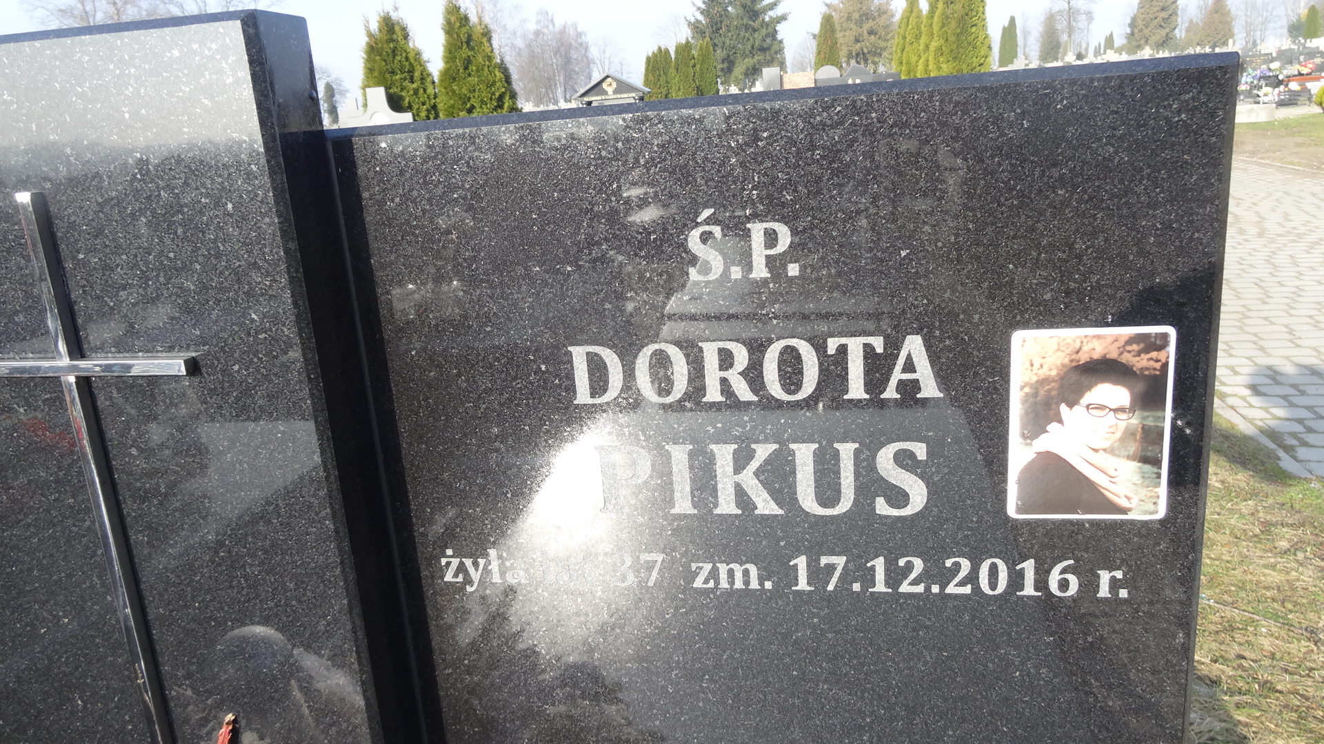 Dorota Pikus 1979 Ciechanów - Grobonet - Wyszukiwarka osób pochowanych