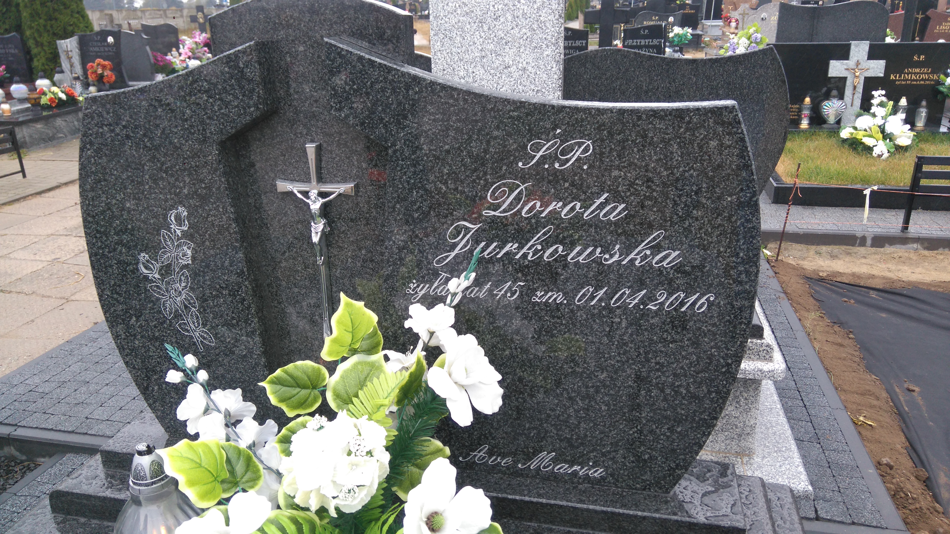 Dorota Jurkowska 1971 Ciechanów - Grobonet - Wyszukiwarka osób pochowanych