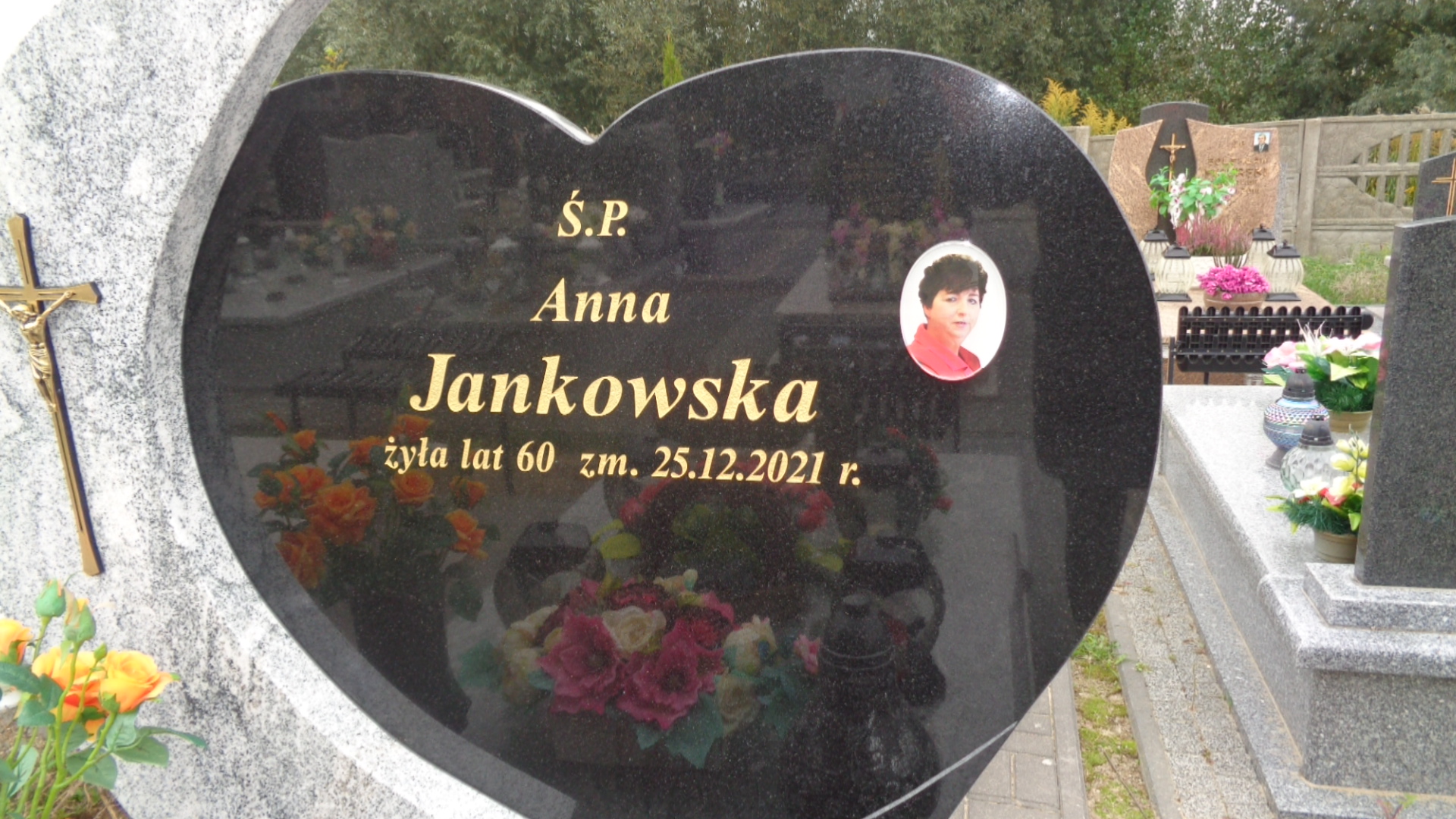 Anna Jankowska 1961 Ciechanów - Grobonet - Wyszukiwarka osób pochowanych