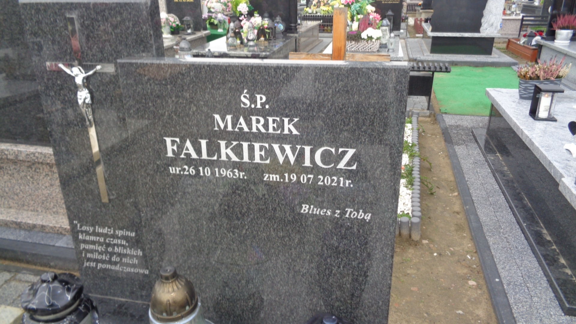 Marek Falkiewicz 1963 Ciechanów - Grobonet - Wyszukiwarka osób pochowanych