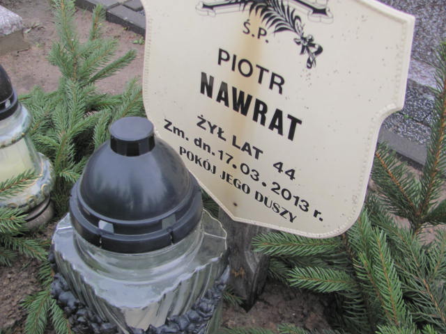 Piotr Władysław Nawrat 1969 Ciechanów - Grobonet - Wyszukiwarka osób pochowanych