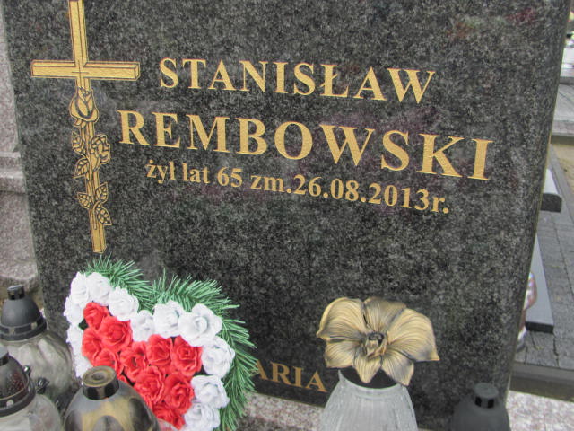 Stanisław Rembowski 1948 Ciechanów - Grobonet - Wyszukiwarka osób pochowanych