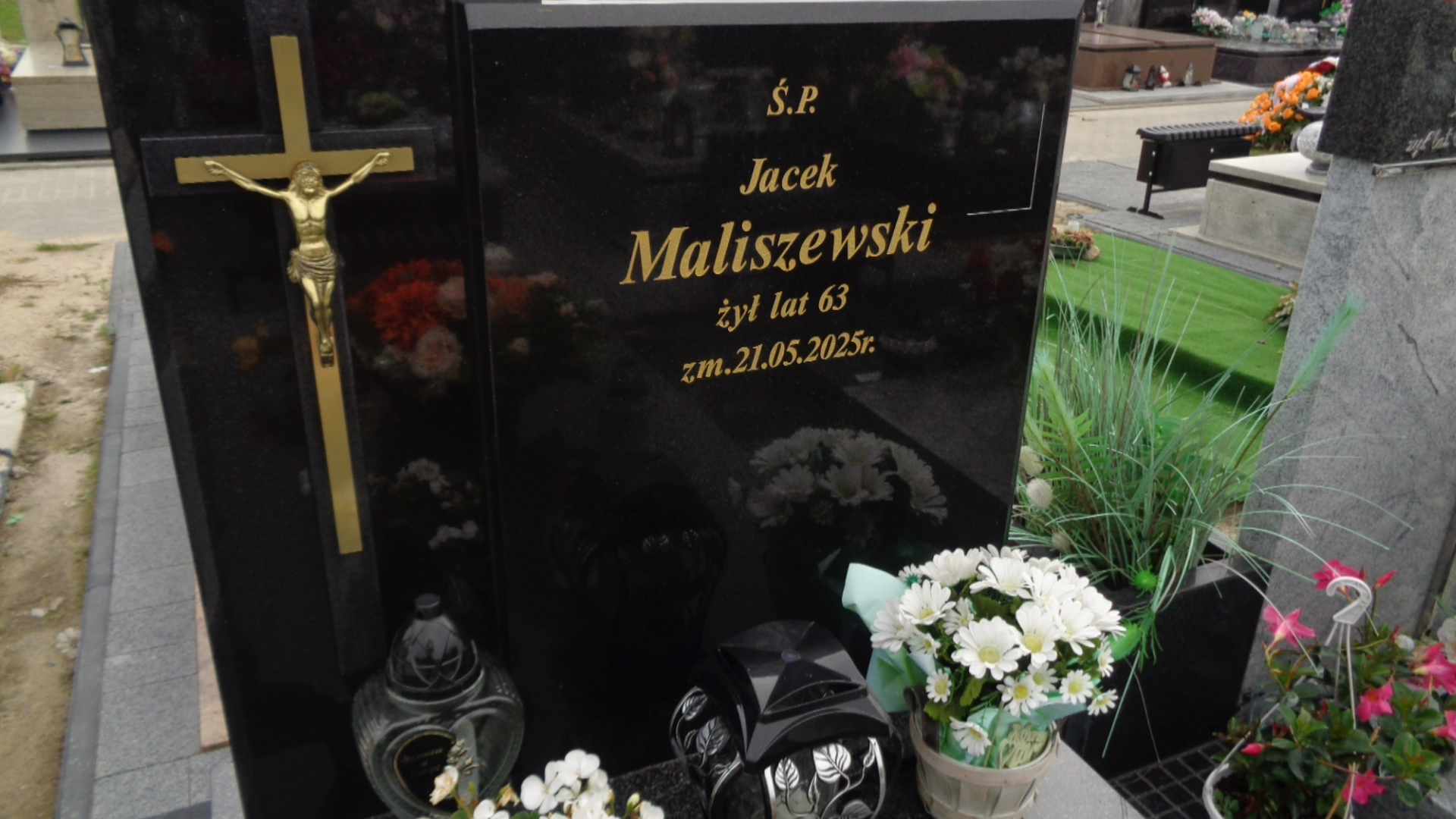 Jacek Maliszewski 1962 Ciechanów - Grobonet - Wyszukiwarka osób pochowanych