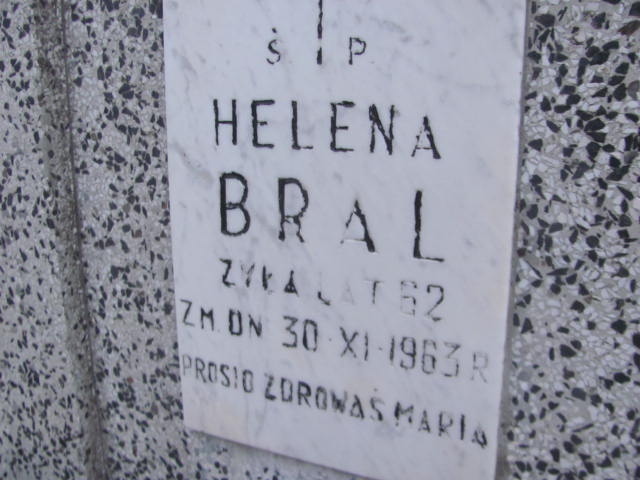 Helena Bral 1901 Ciechanów - Grobonet - Wyszukiwarka osób pochowanych