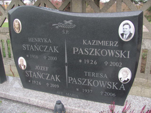 Henryka Stańczak 1916 Ciechanów - Grobonet - Wyszukiwarka osób pochowanych